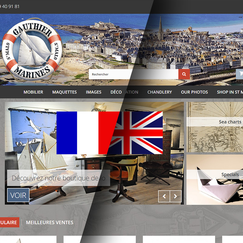 Traductions sur Gauthier Marines, Agence Impulsion