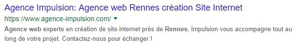 Comment bien rédiger ses balises title et meta description - agence web Rennes Impulsion
