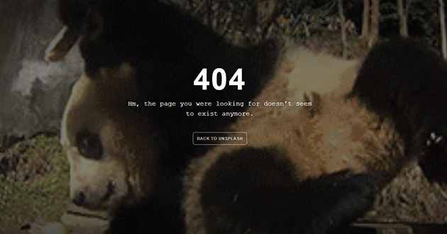 Pages Erreur 404 personnalisées